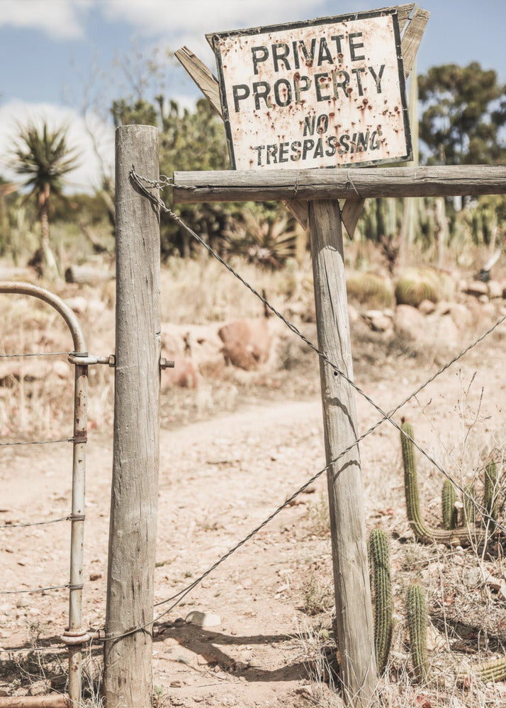 Off-Limits-Weg | Poster