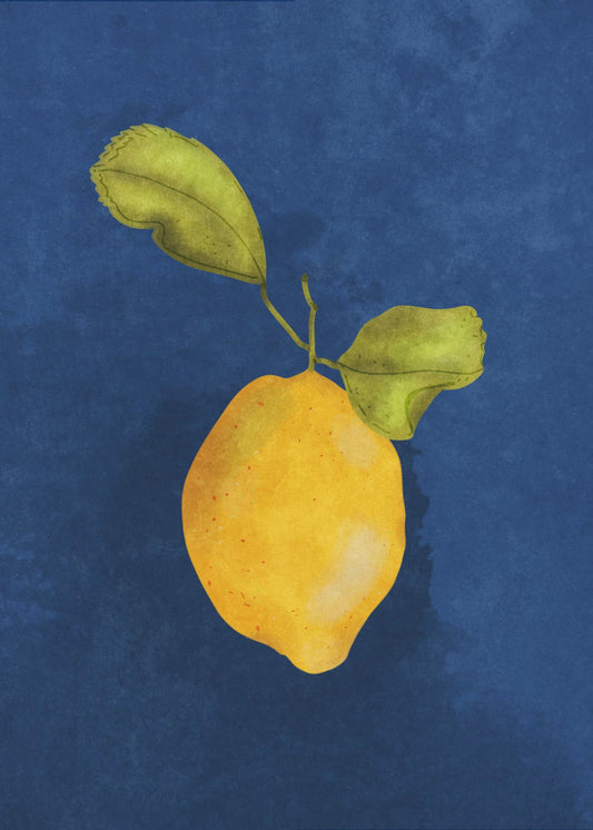 Just a little lemon | Poster