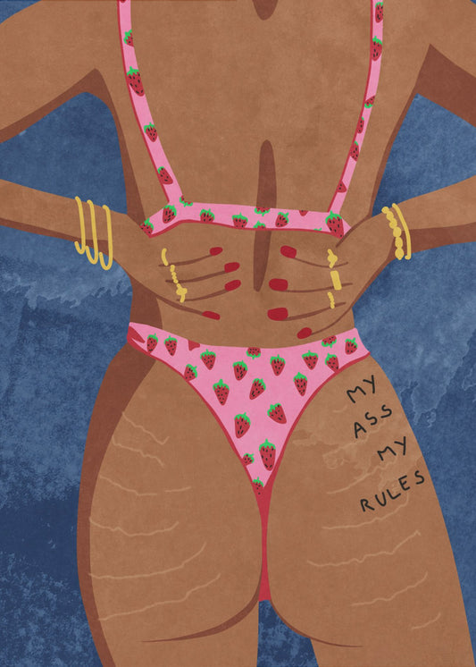 My ass my rules | Poster