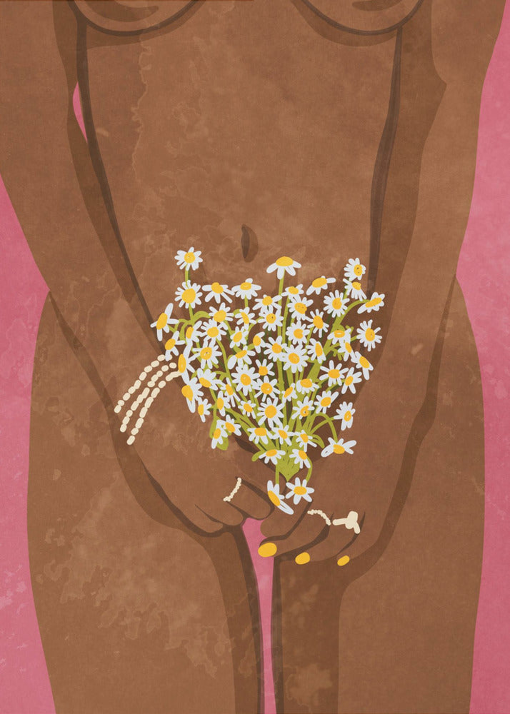 Blumen tragen | Poster