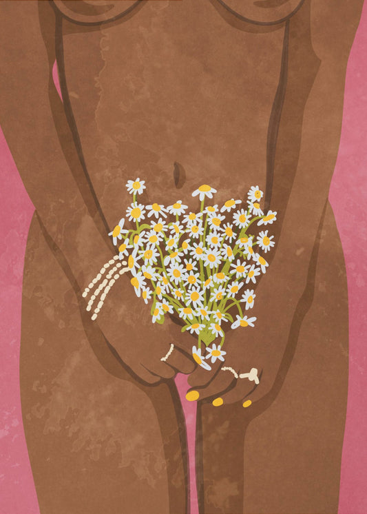 Blumen tragen | Leinwand