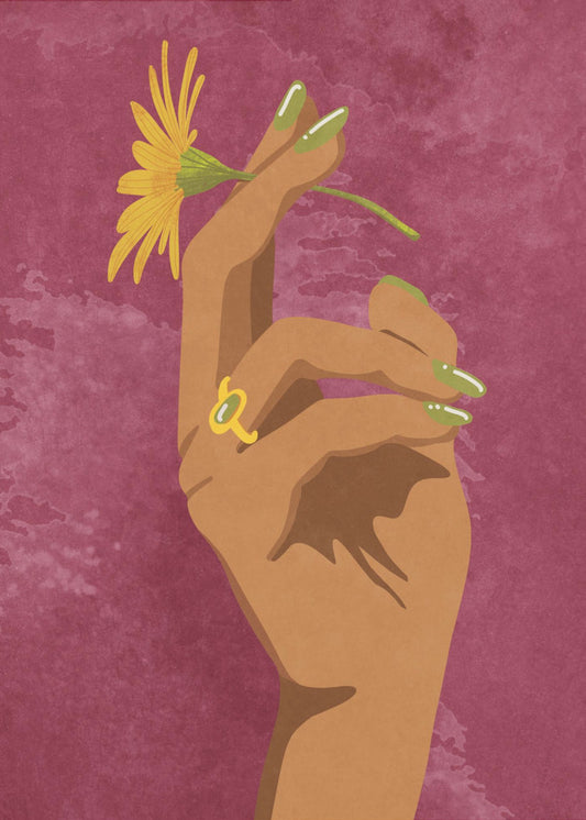Smoking Flower | Poster