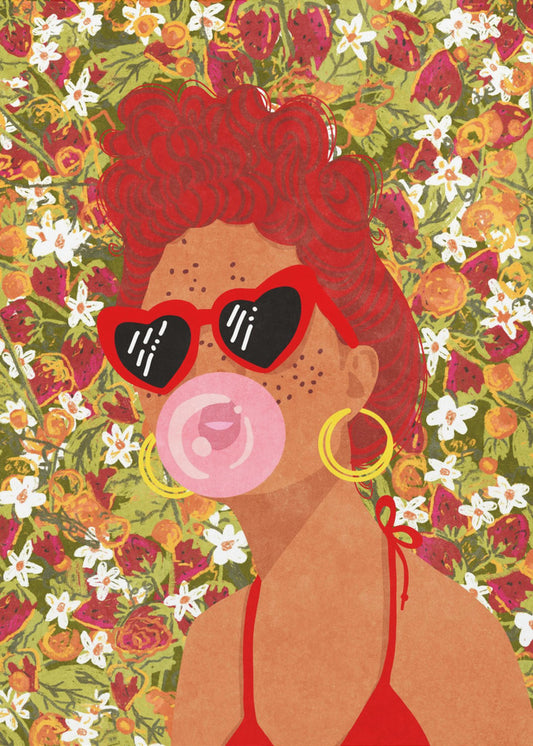 Strawbeery Lady | Poster