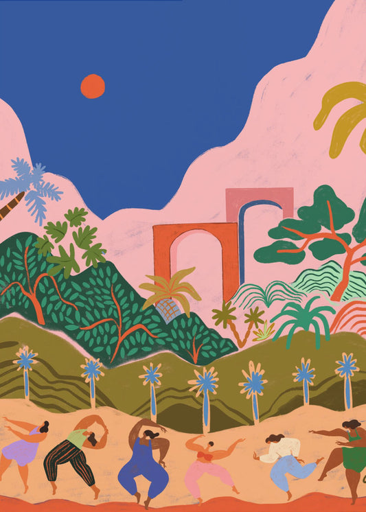 Tanzen im Paradies | Poster
