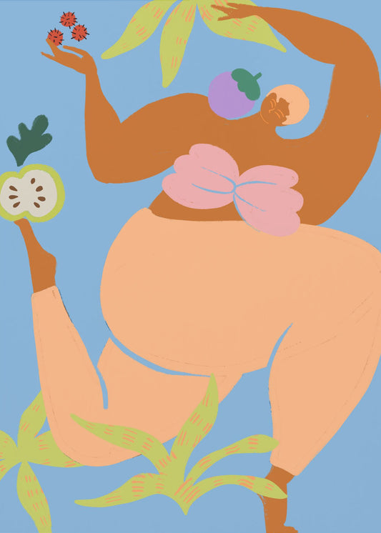 Fruchtiger Lauf | Poster