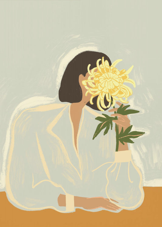 Die Chrysantheme | Leinwand