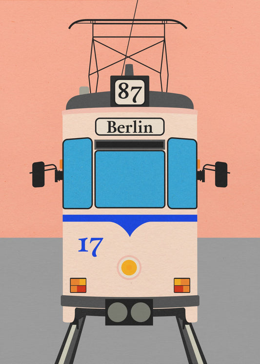 Berliner Straßenbahn | Poster