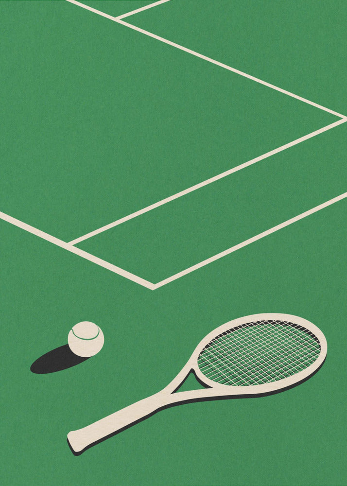 Rosi Feist Lawn Tennis Club | Leinwand