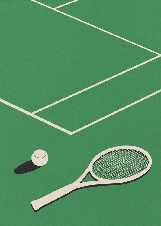 Rosi Feist Lawn Tennis Club | Leinwand