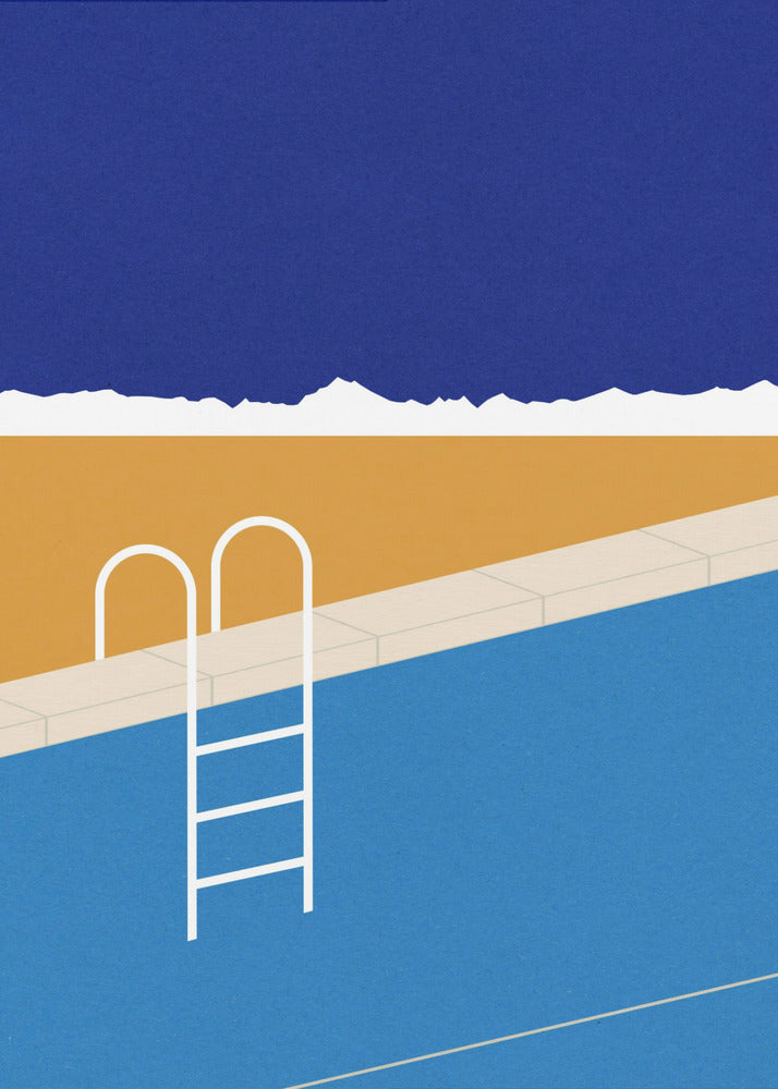 Wüstenpool | Poster