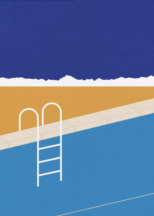 Wüstenpool | Poster
