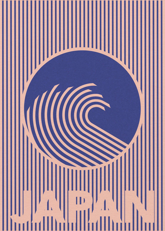 Große Welle von Japan | Poster