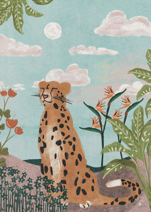 Leopard im Dschungel Erum Khalili.png | Poster
