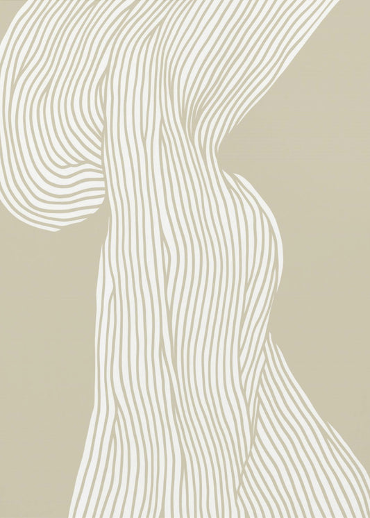 Flowing Lines Canvas | Canvas