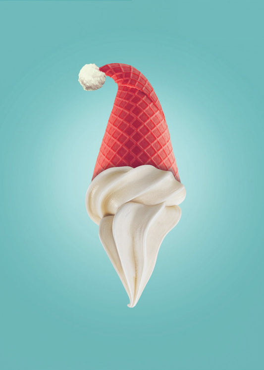 Weihnachtsmann Creme | Poster