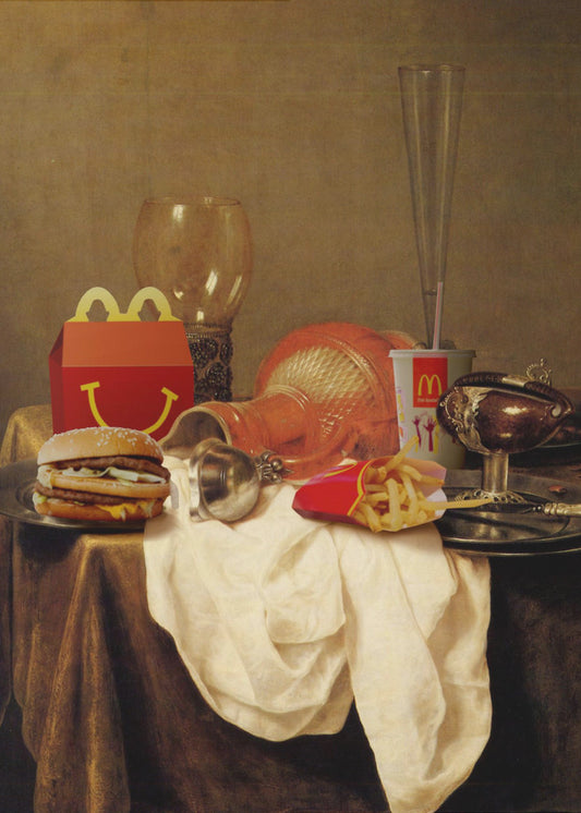 Klassisches Abendessen | Leinwand