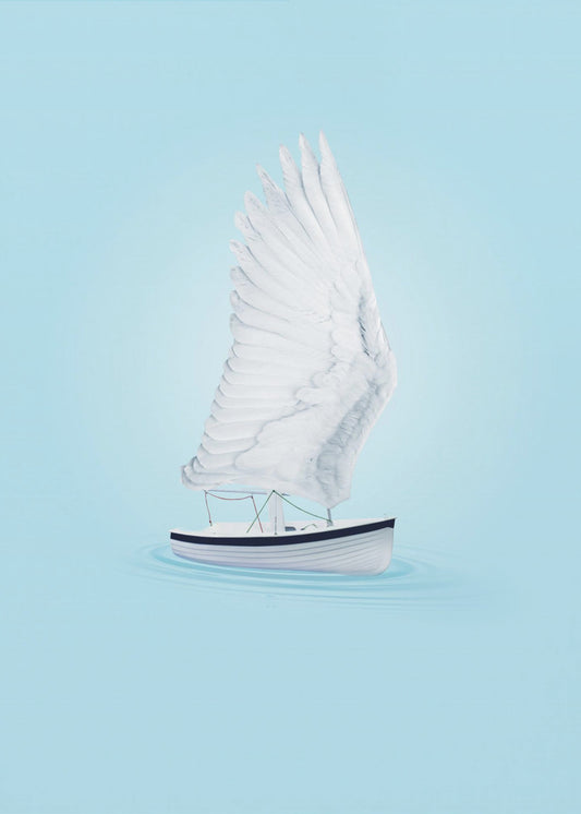 Flügelboot | Poster