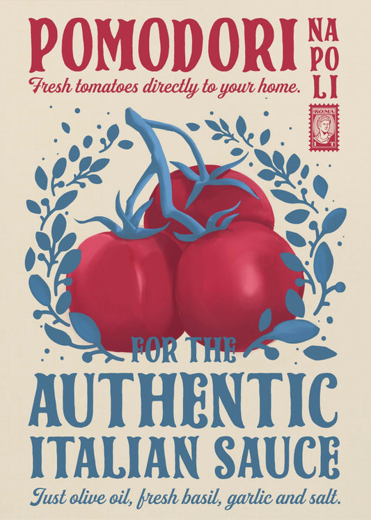 Pomodori Küchendruck | Poster