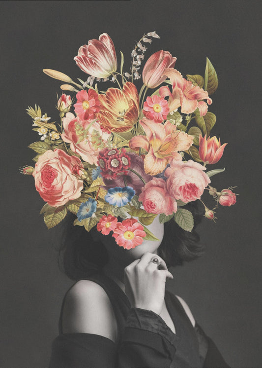 Vintage Blumenstrauß | Poster