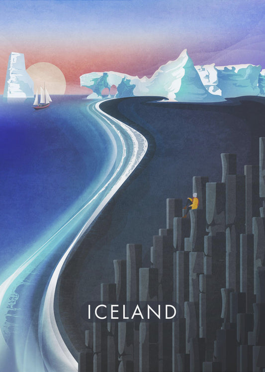 Majestätische Island-Ansicht | Leinwand
