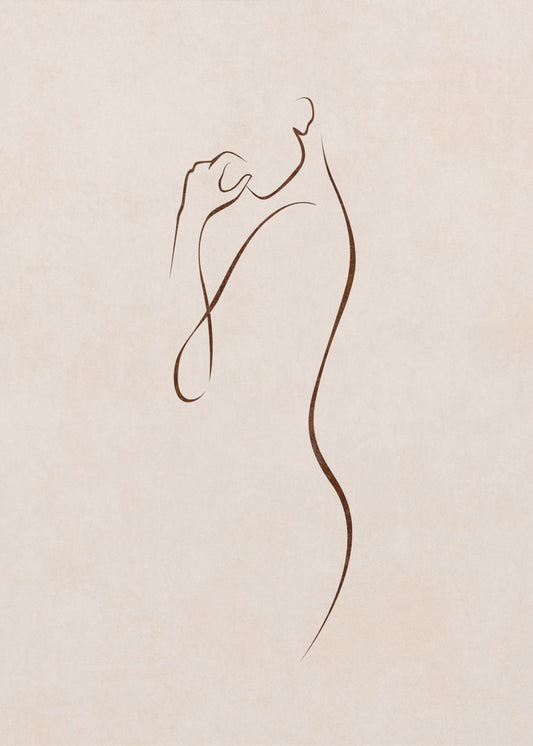 Elegante Silhouette | Leinwand