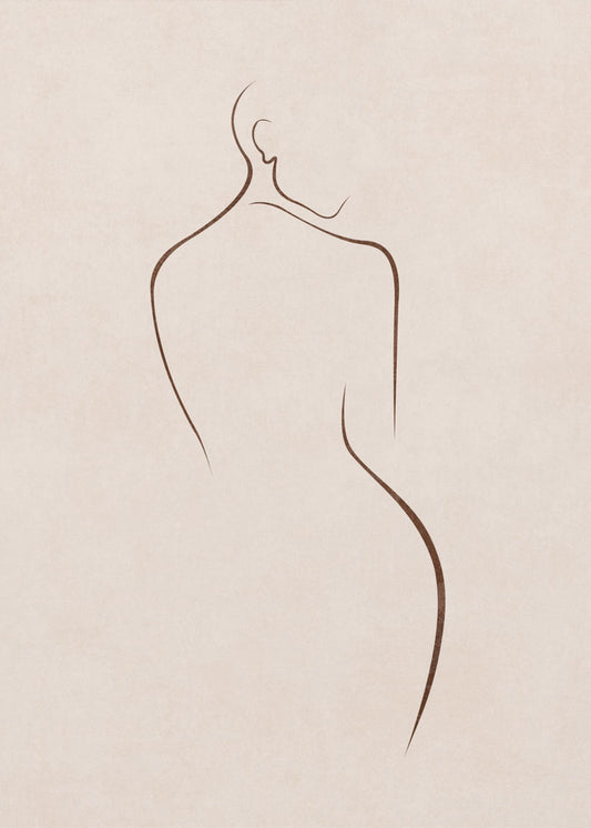 Minimalistische Eleganz | Leinwand