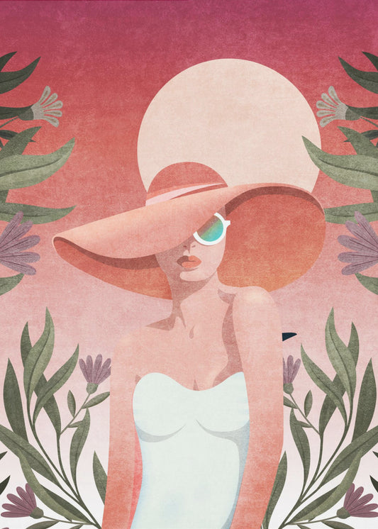 Sommerliche Eleganz | Leinwand