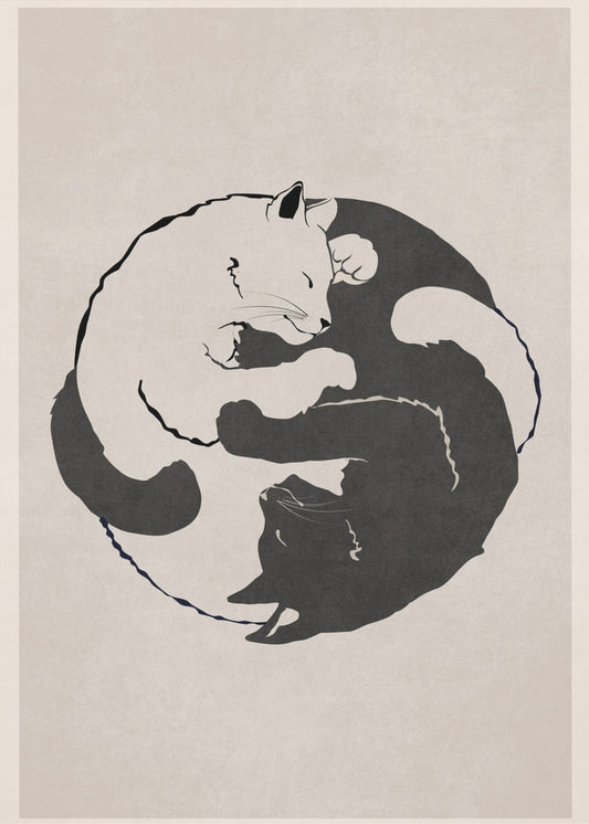 Katzenharmonie | Leinwand