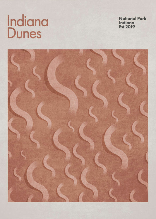 Kurven der Dünen | Leinwand