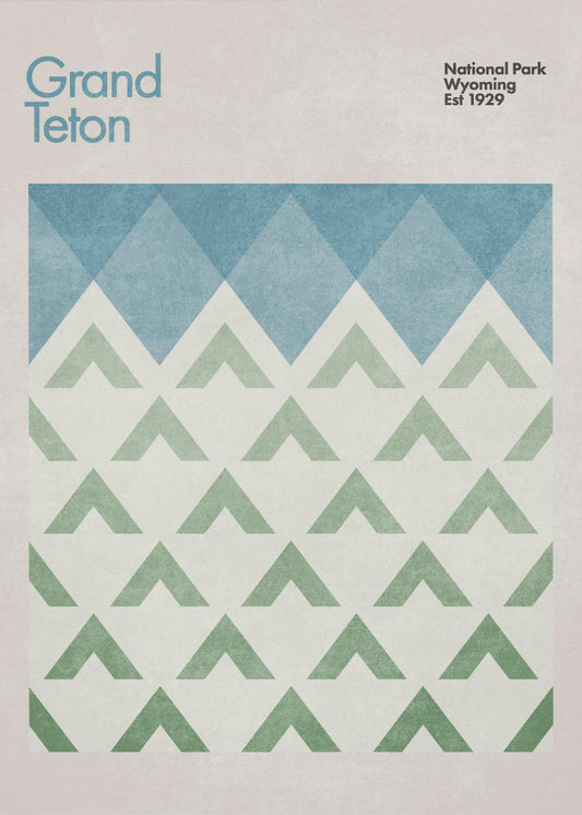 Geometrische Spitzen | Leinwand
