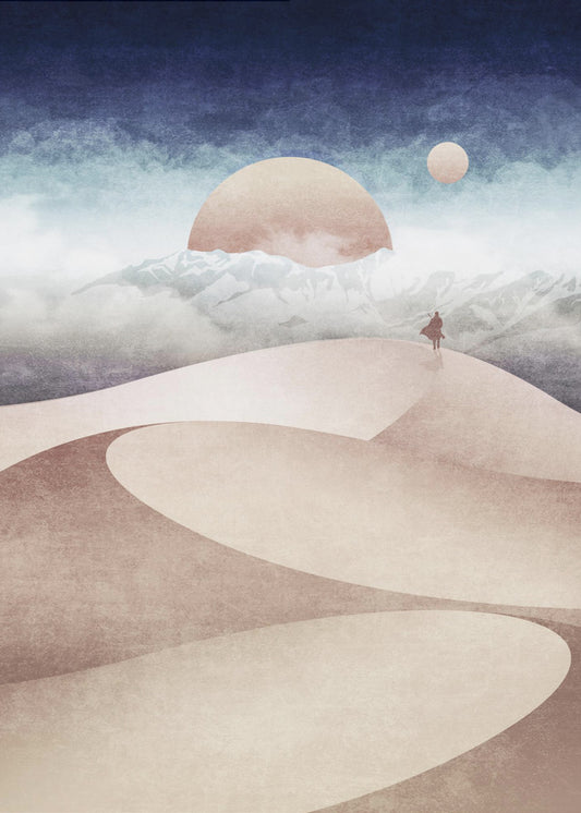 Wüstentraumlandschaft | Leinwand