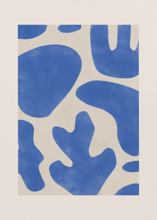 Blaue Abstraktionen | Leinwand