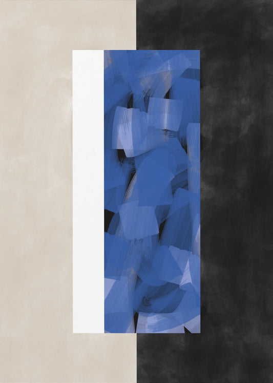 Blaue Blockessenz | Poster