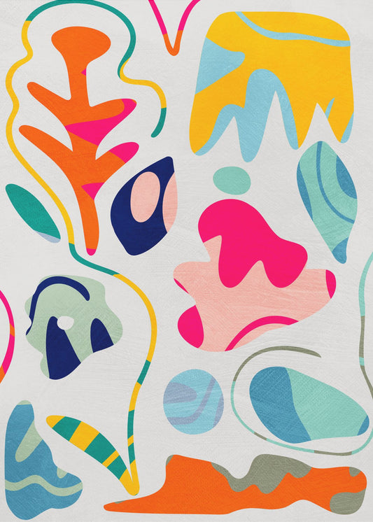 Von Matisse inspirierte Formen | Leinwand