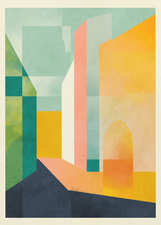 Spaces 3 Stadt | Leinwand