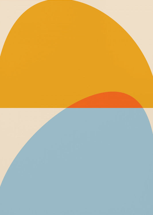 Pastell der Mitte des Jahrhunderts 18 | Leinwand