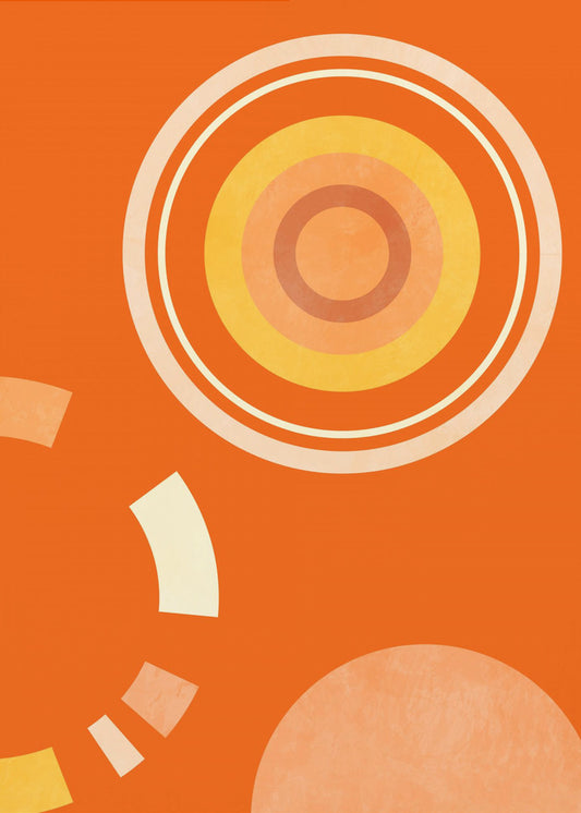 Spring Mid Rhapsody Orange 4 | Poster