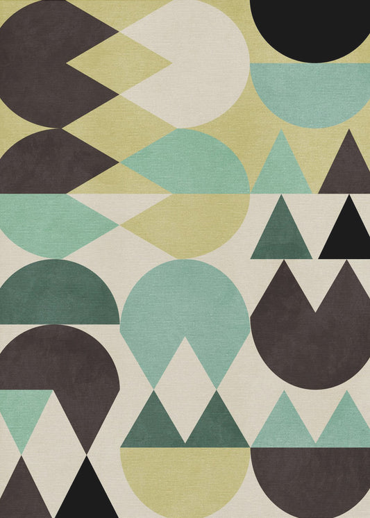 Rainbow Plus Shapes6 | Poster