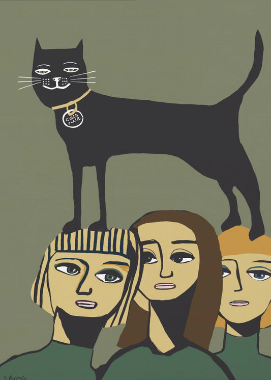 Schwarze Katze Regeln | Poster