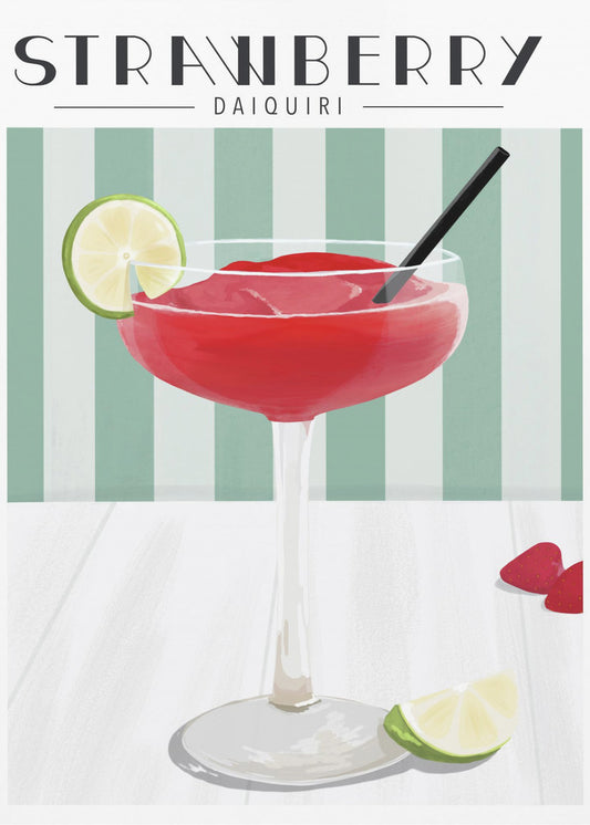 Erdbeer-Daiquiri | Poster