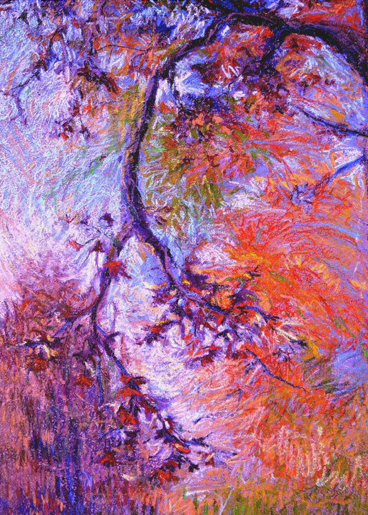 Herbstzweige lodern | Poster
