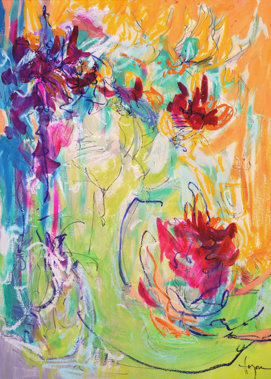 Vibrant Blossoms | Poster