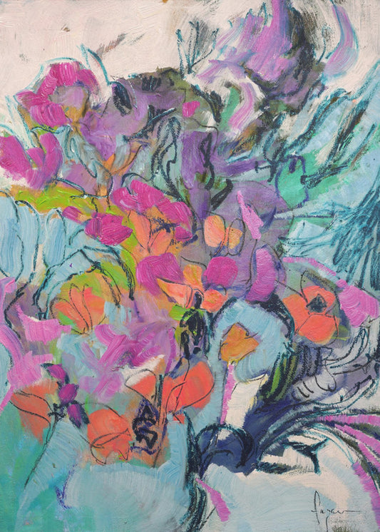 Florale Symphonie | Leinwand