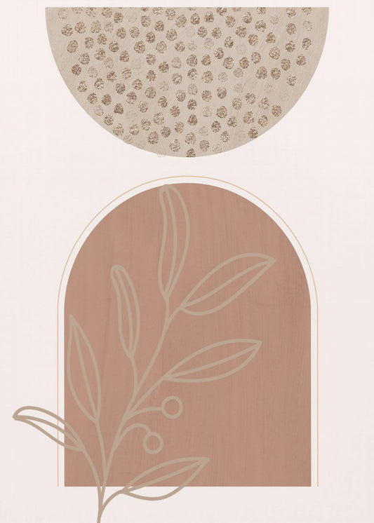 Boho Beige 2 | Leinwand