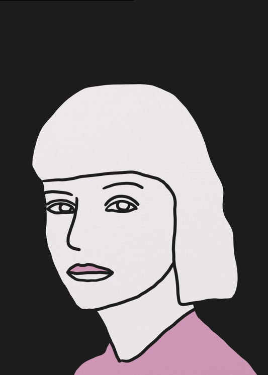Der Look in Pink und Schwarz | Poster