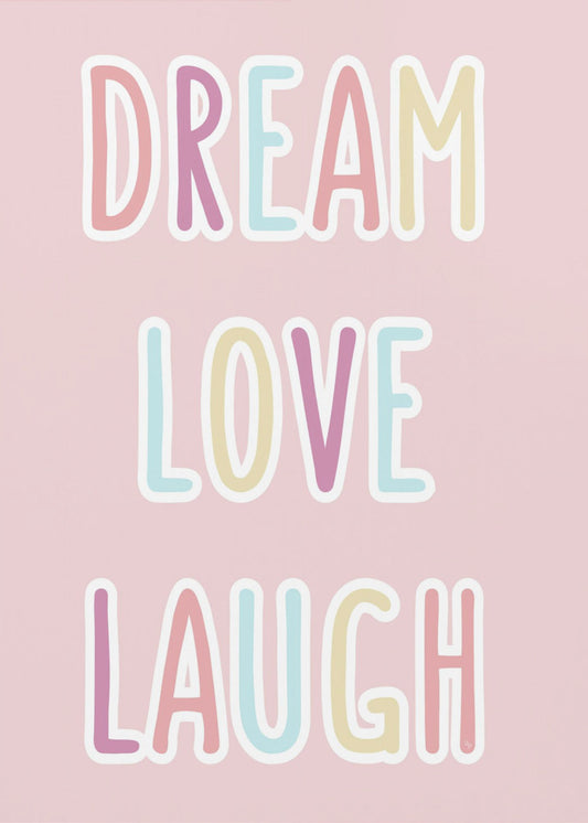 Traum Liebe Lachen | Poster