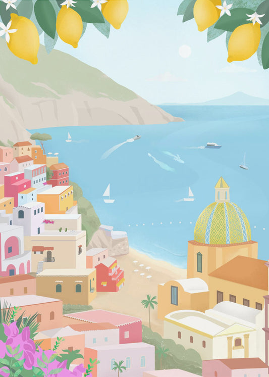 Positano, Italien | Poster