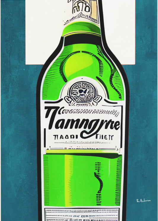 Vintage Gin &amp; Some Tonic... | Leinwand