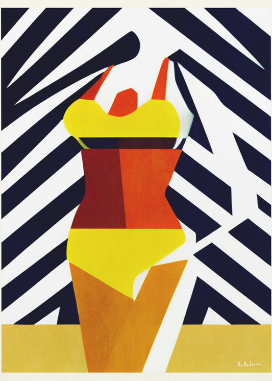 Bikini Sonnenscheintage | Leinwand