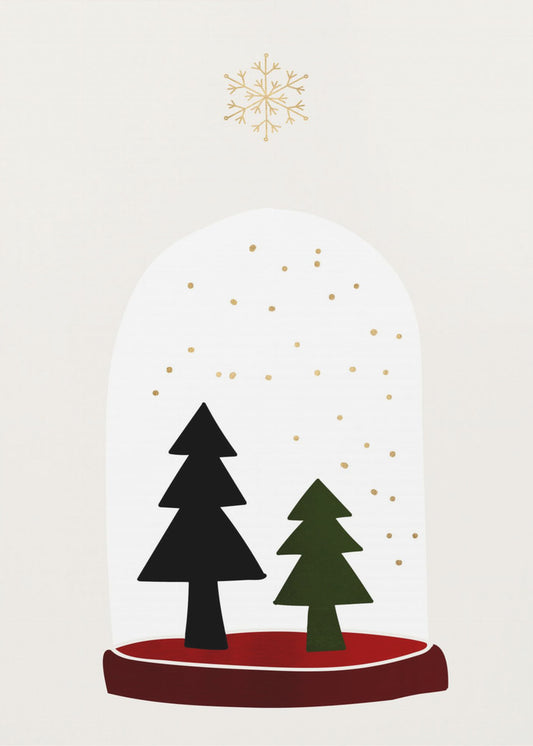 Tanzende Schneeflocken | Poster
